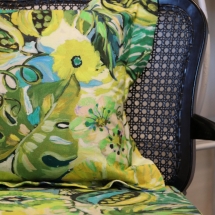 Sessel im Badezimmer OG