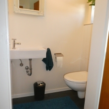 WC im Erdgeschoss